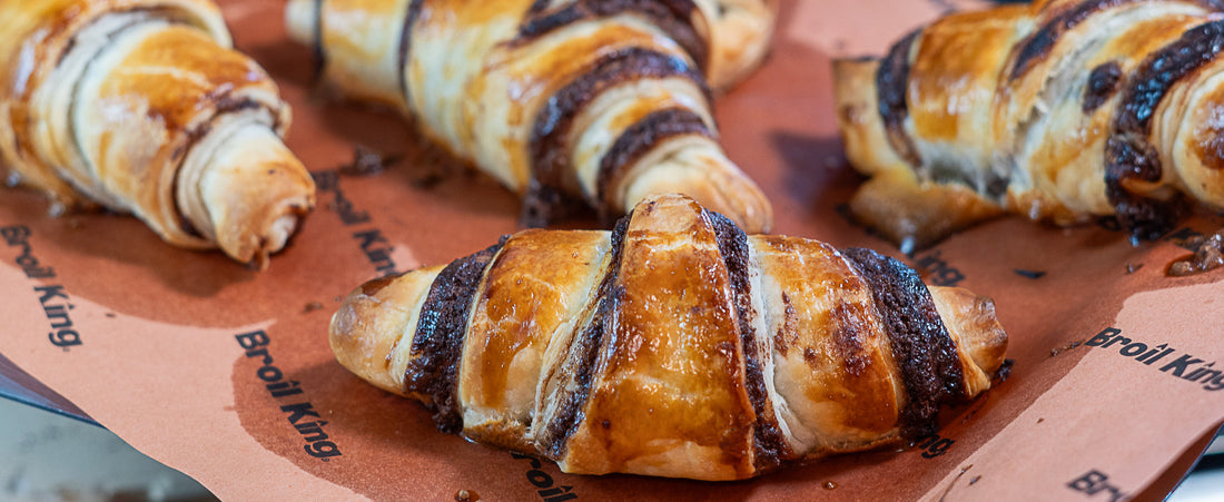Gooey Chocolate Croissants