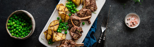 Grilled Lamb Chops with Rosemary and Garlic