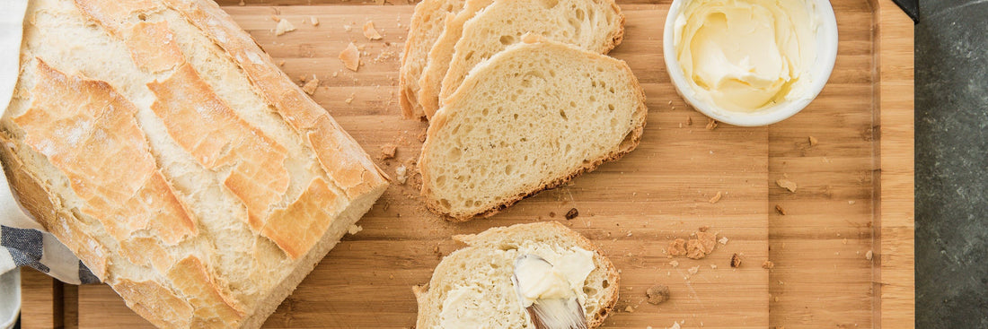 Freshly Baked Bread on the Gas Grill
