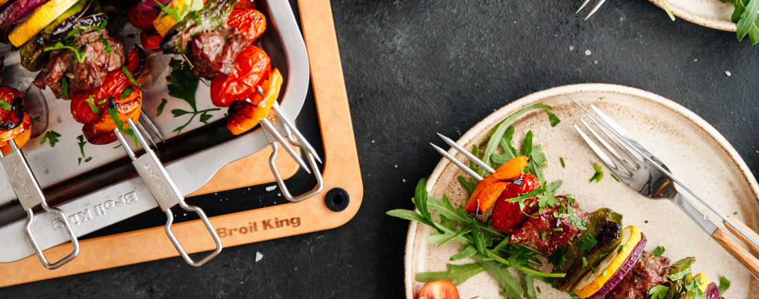 Easy BBQ Beef Skewers with Garlic Herb Marinade