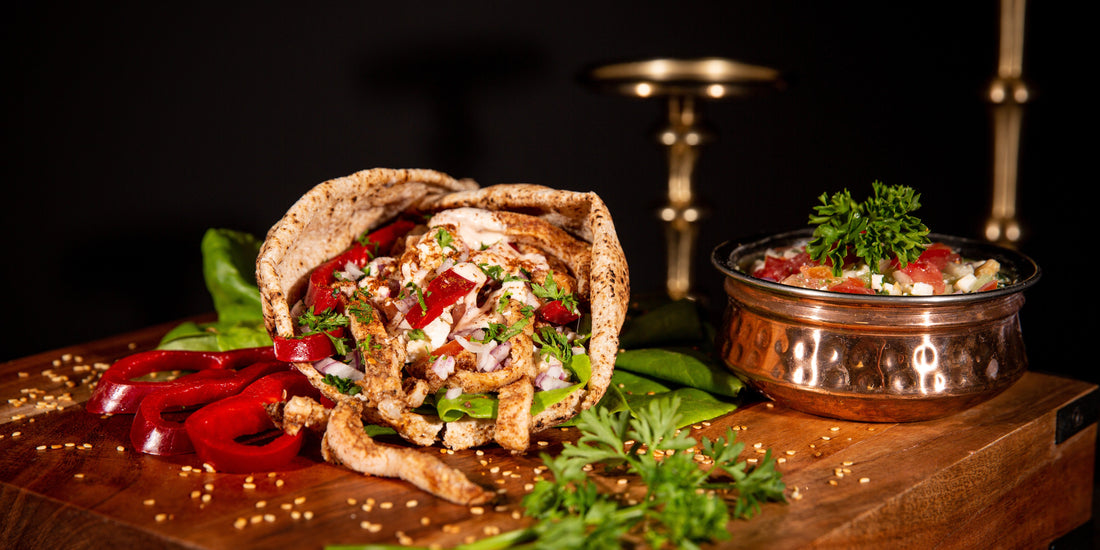Rotisserie Pork Shawarma