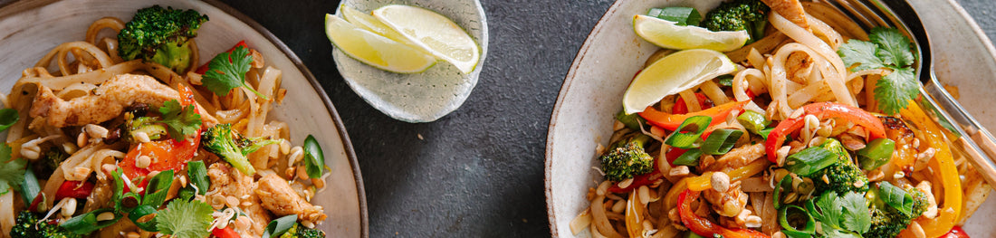Grilled Chicken Pad Thai