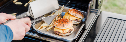Broil King Smash Burgers with Crispy Fries