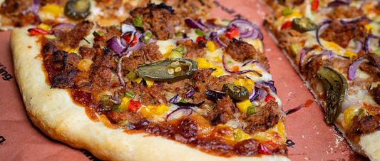 Spicy BBQ Pulled Pork Pizza