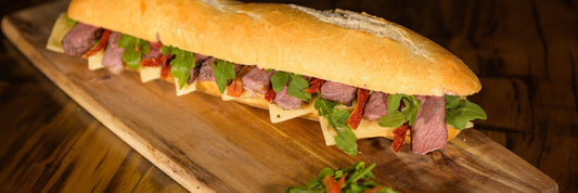 Steak & Swiss Sandwich
