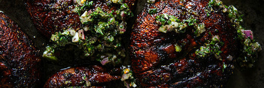 Marinated Grilled Portobello Mushrooms