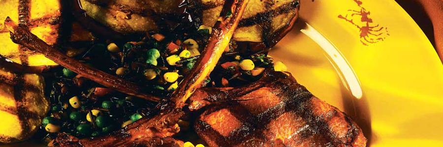 Asian Butter Glazed Lamb Chops