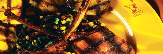 Asian Butter Glazed Lamb Chops