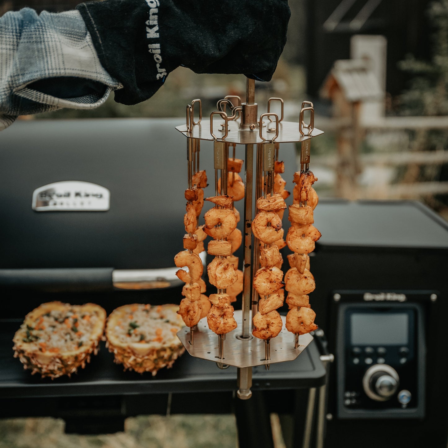 Rotisserie Kebab Rack