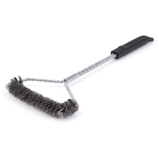 Grill Brush - Extra Wide Stainless Steel Twisted Bristles