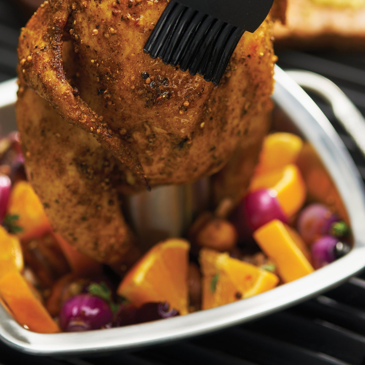 Premium Chicken Roaster with Pan