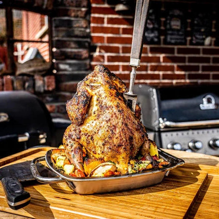 Premium Chicken Roaster with Pan