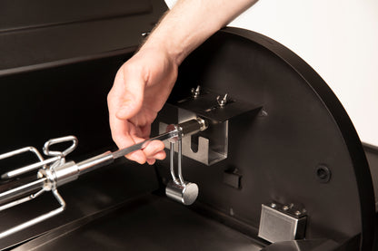 Rotisserie - Pellet Smoker