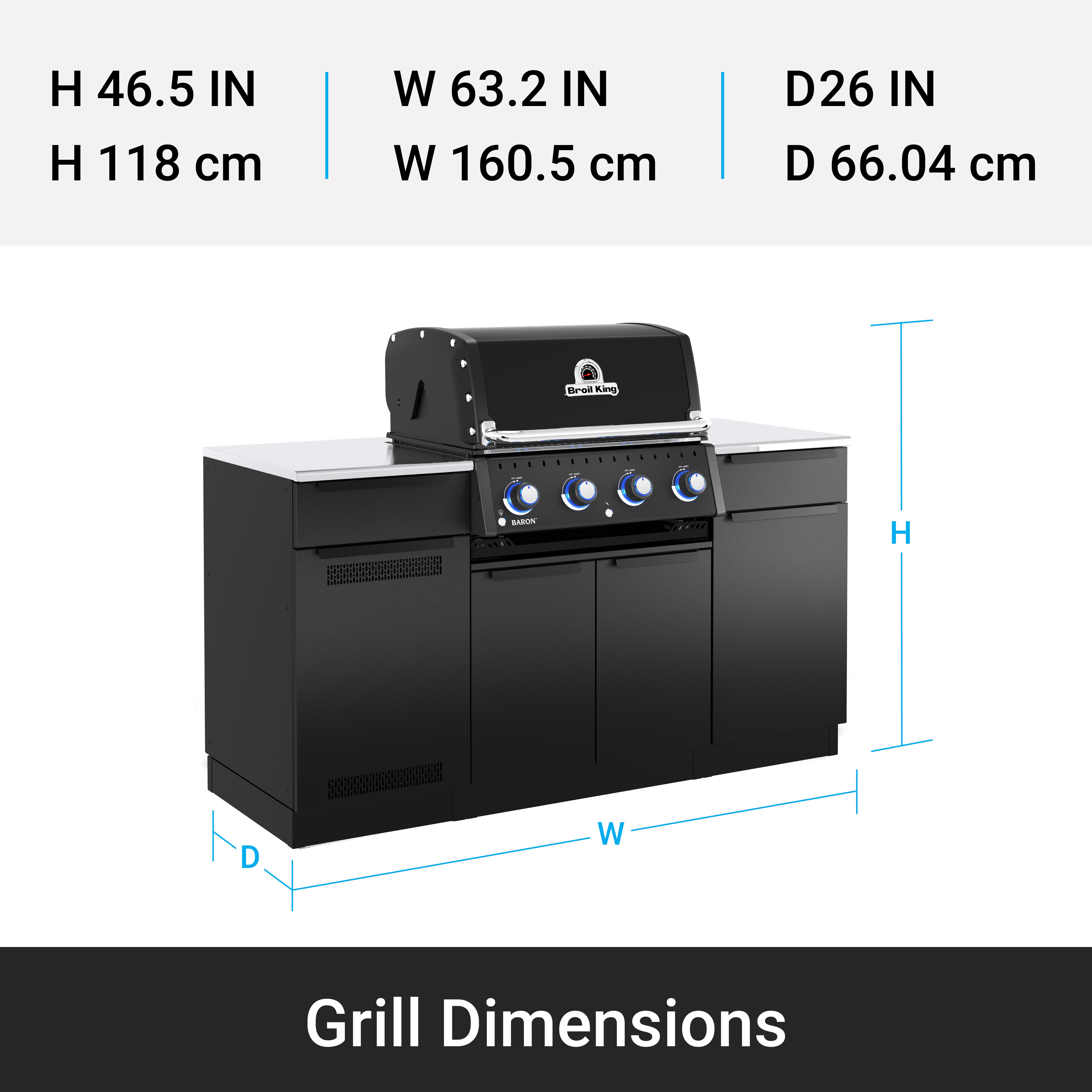 Grill Dimensions Image