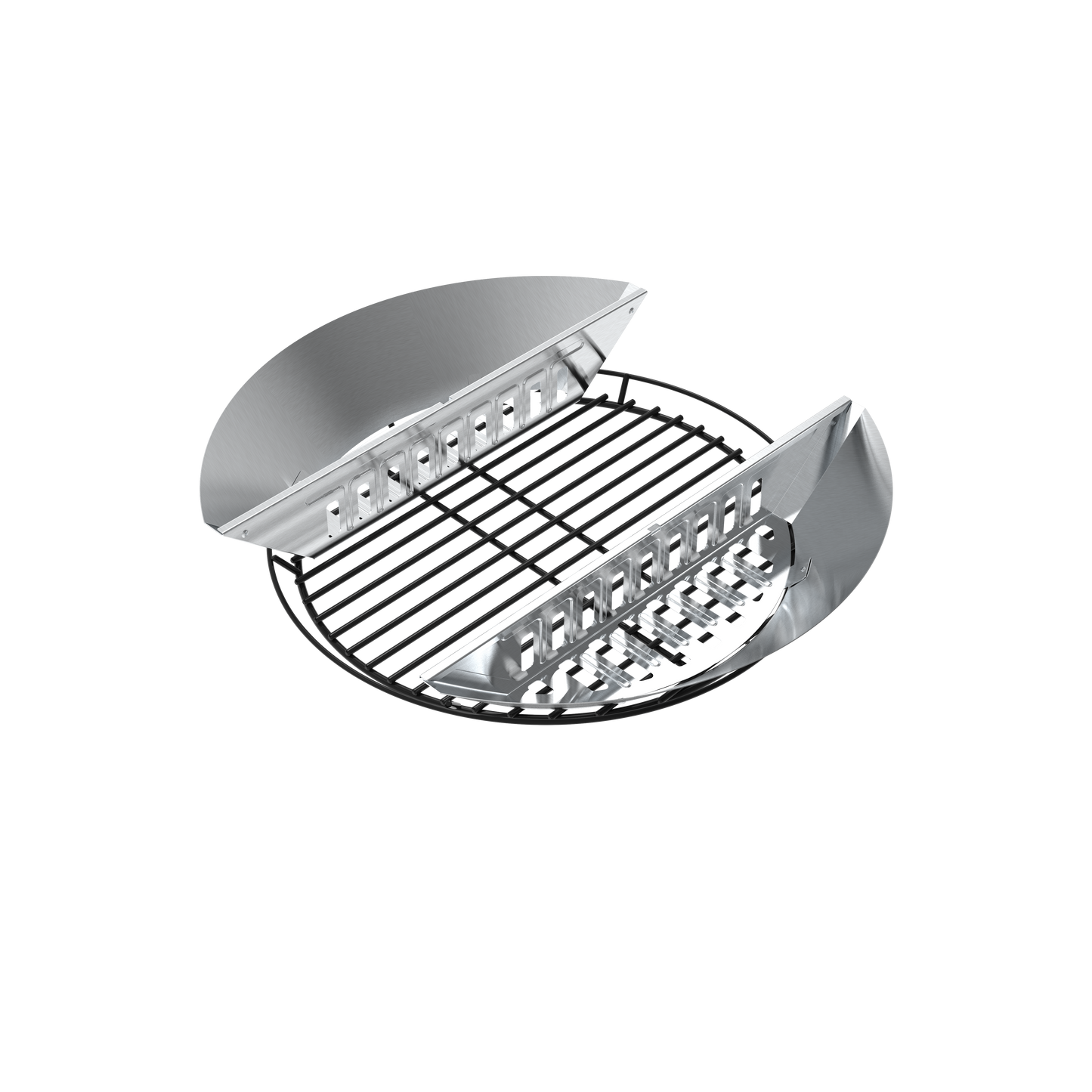 Crown Charcoal Kettle Grill – Stainless Steel Culinary Ring