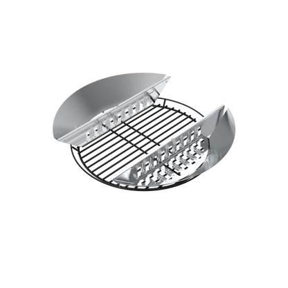Crown Charcoal Kettle Grill – Stainless Steel Culinary Ring