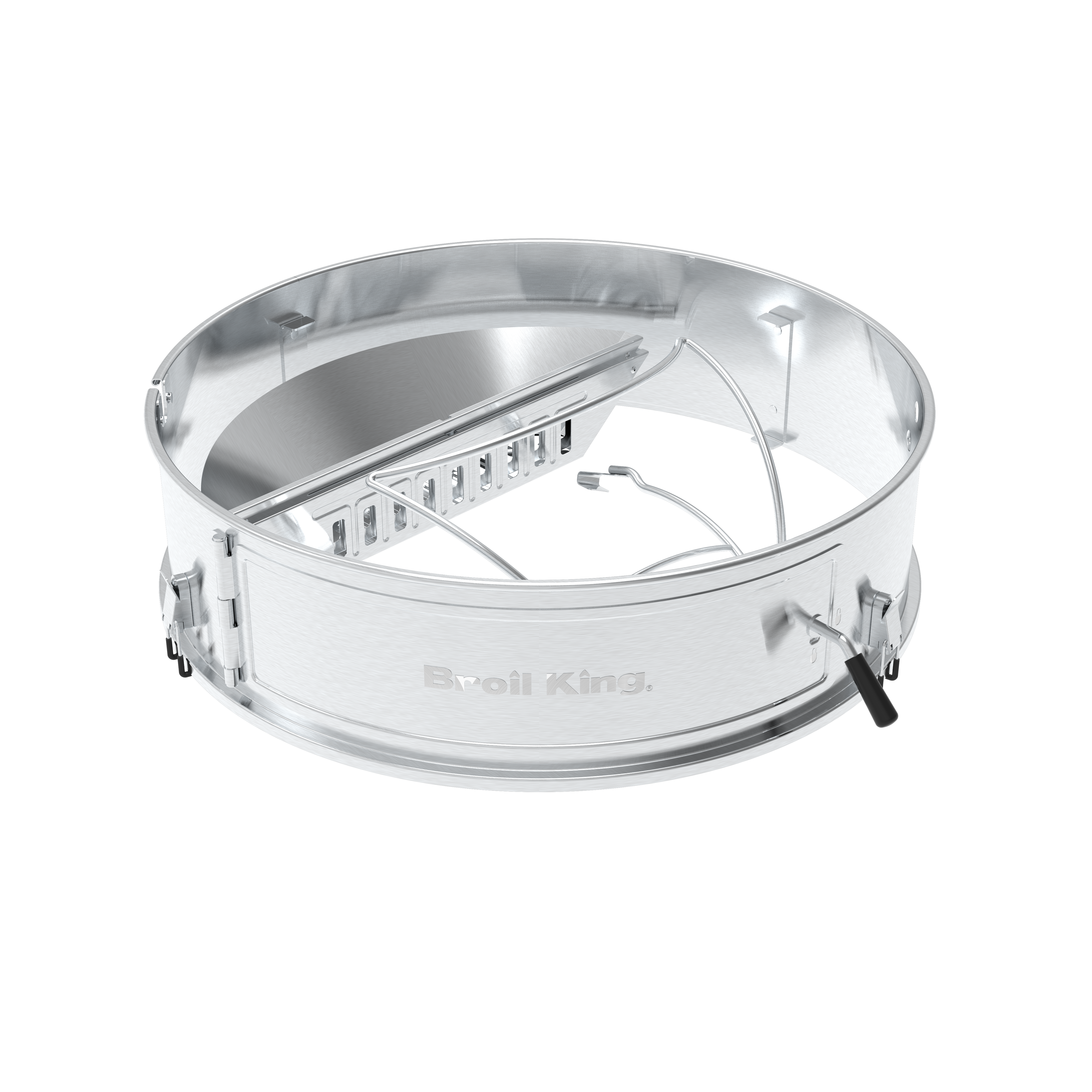 Crown Charcoal Kettle Grill – Stainless Steel Culinary Ring