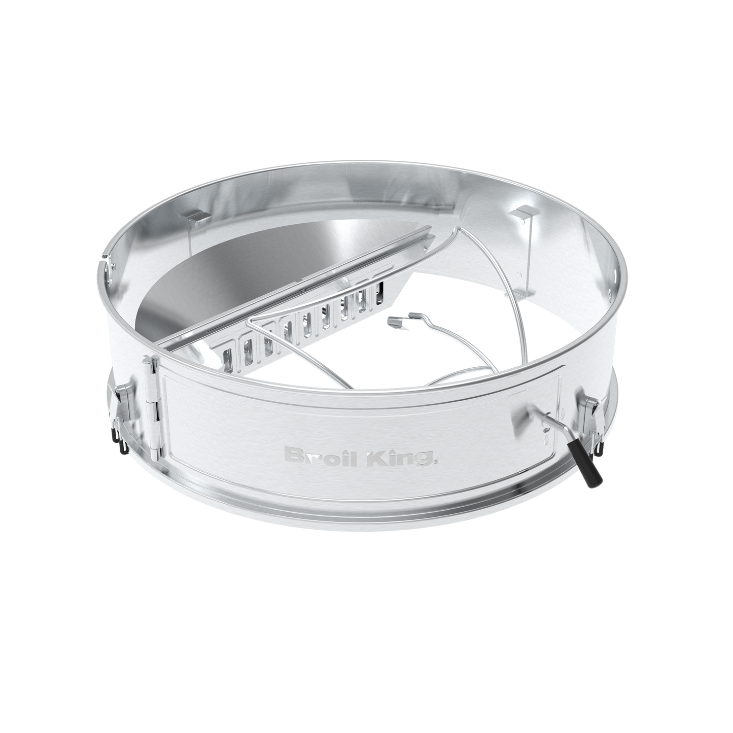 Crown Charcoal Kettle Grill – Stainless Steel Culinary Ring