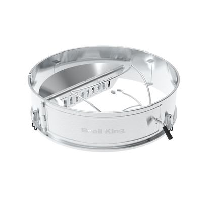 Crown Charcoal Kettle Grill – Stainless Steel Culinary Ring
