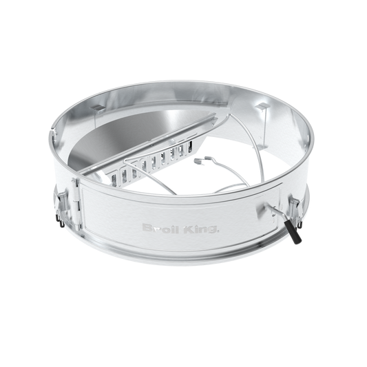 Crown Charcoal Kettle Grill – Stainless Steel Culinary Ring