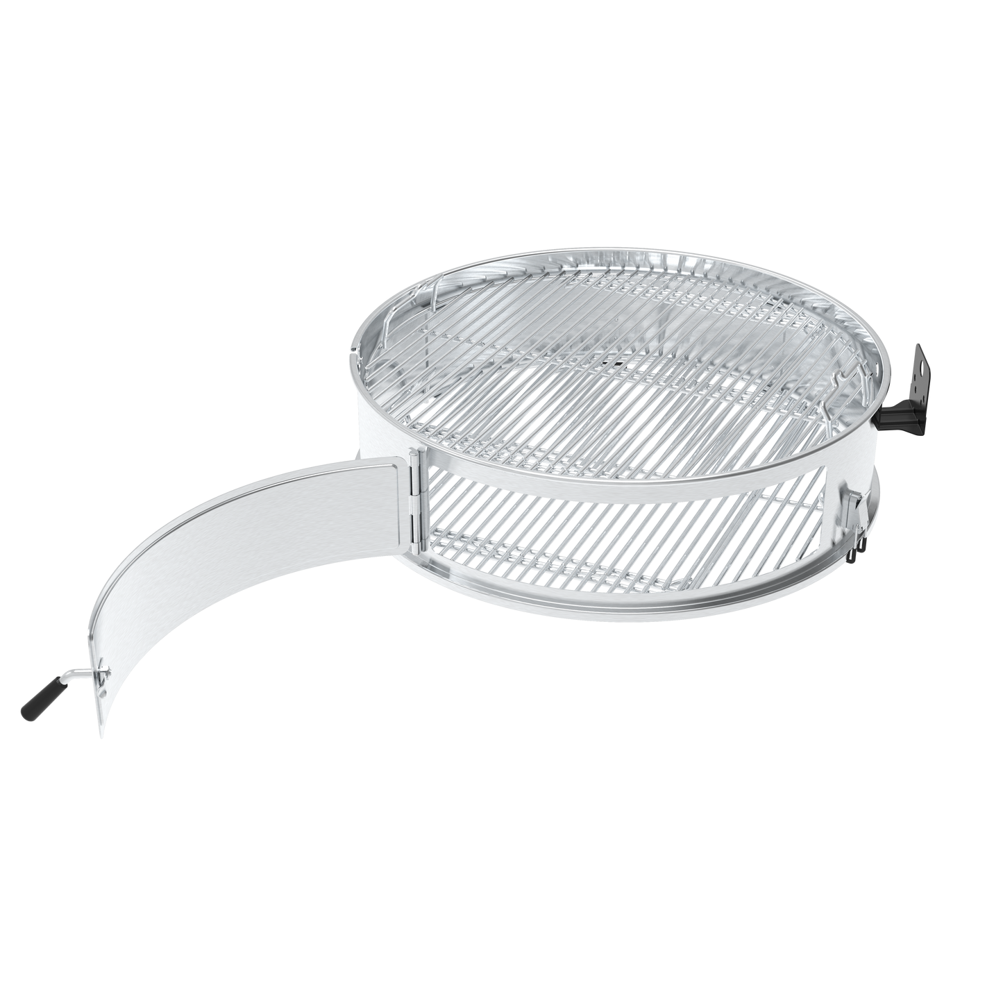 Crown Charcoal Kettle Grill – Stainless Steel Culinary Ring