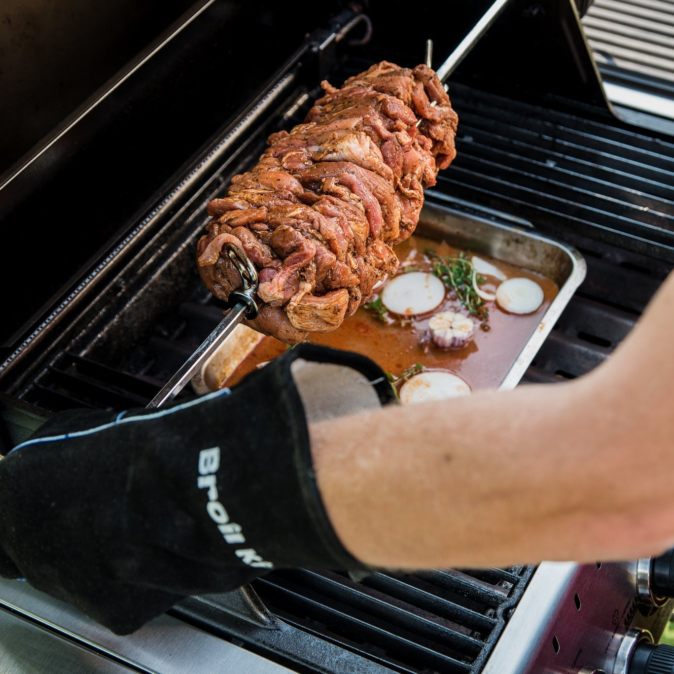 Rotisserie Kit - Universal UK Mains Operated