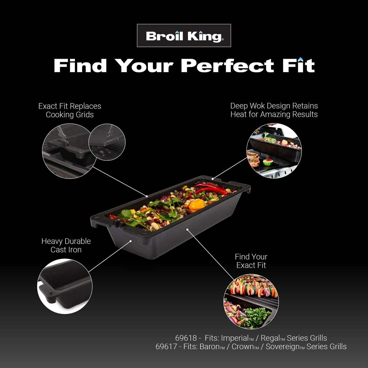 Roaster - Select Heavy Duty Cast Iron Baron™ | Crown™