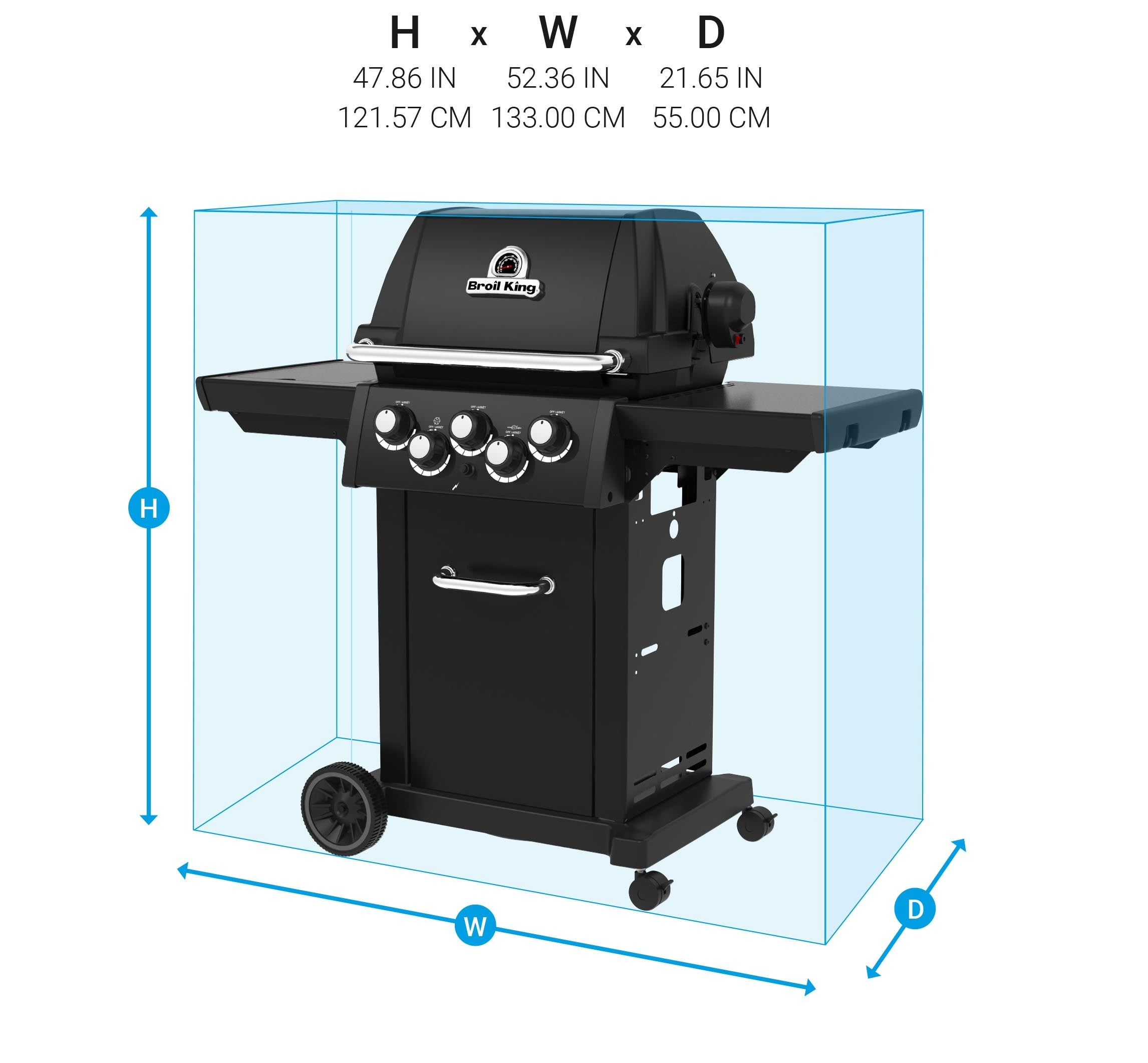 Grill Dimensions Image