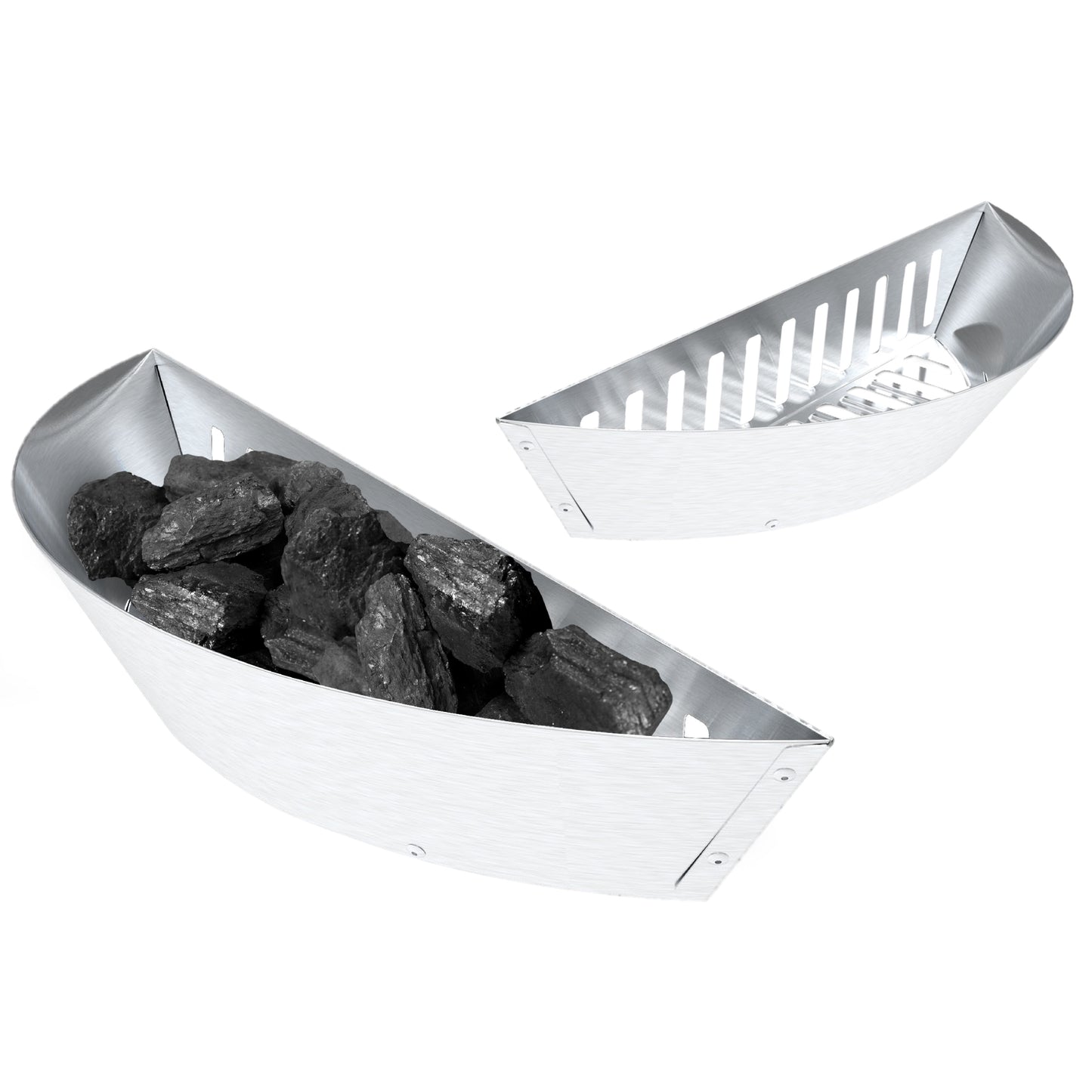 Charcoal Baskets - S/S 2 Piece