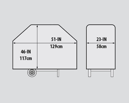 127 cm Select Grill Cover